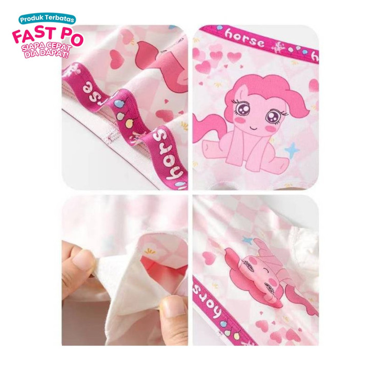 FAST PO SHIZUKA GIRL UNDERWEAR (LITTLE PONY SERIES)