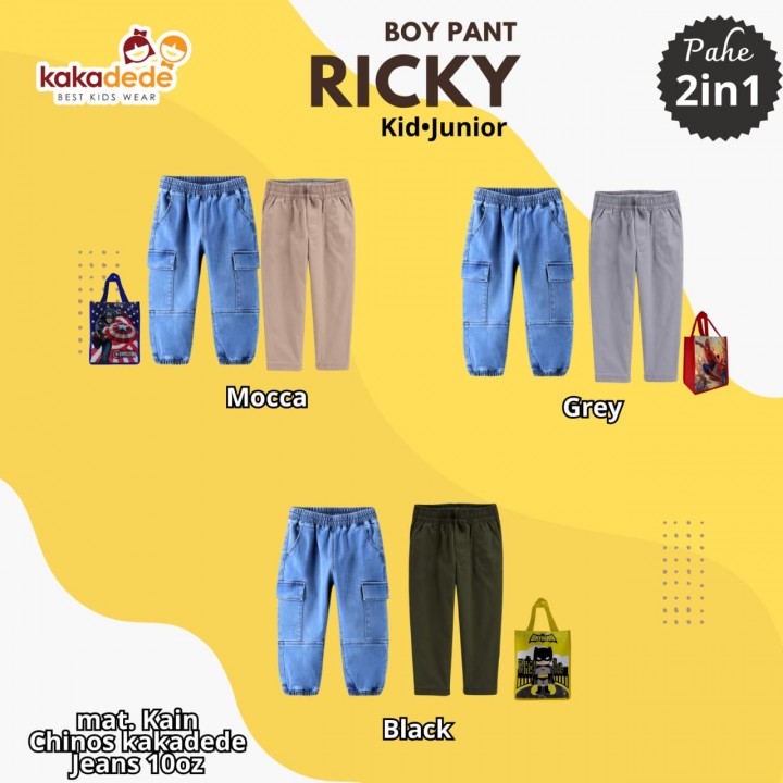 PO PAHE BOY PANT RICKY BY KAKADEDE