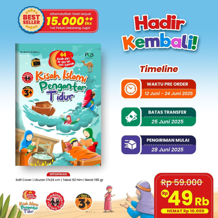 PO BUKU KISAH ISLAMI PENGANTAR TIDUR BY PQS