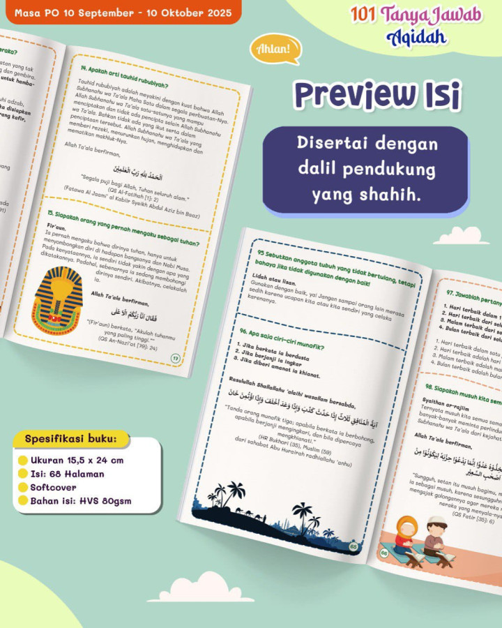 PO BUKU 101 TANYA  JAWAB AQIDAH