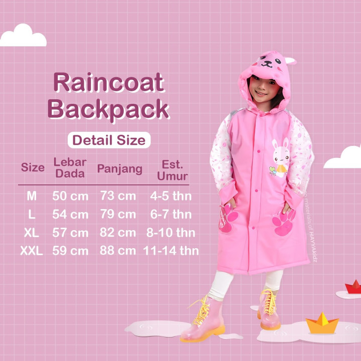 FAST PO MISAKO RAIN COAT