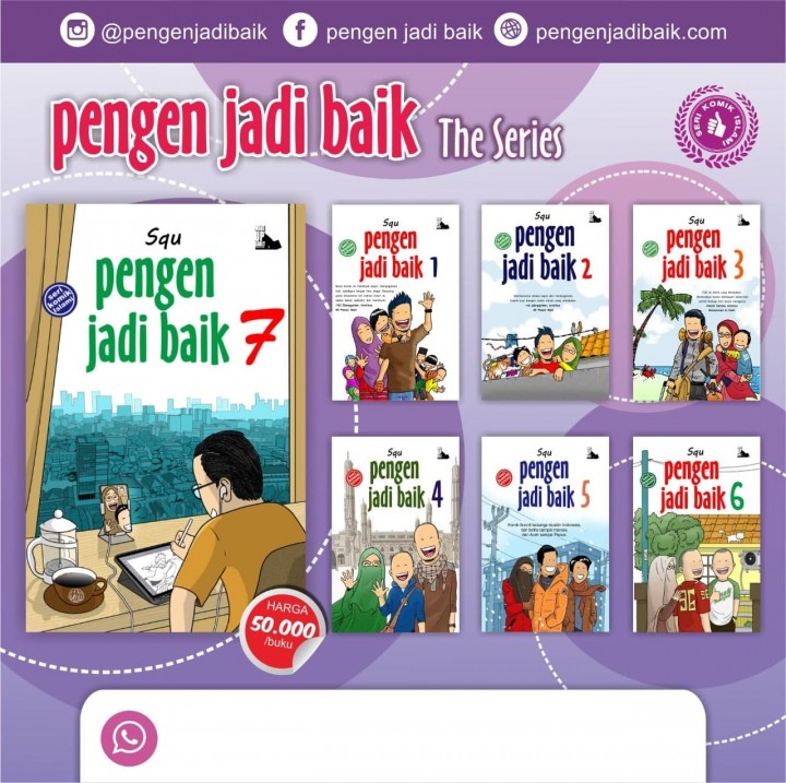 PO KOMIK PENGEN JADI BAIK SERIES 