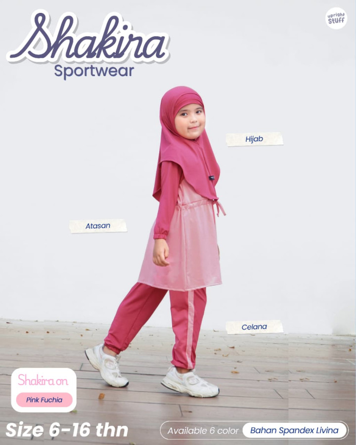 PO SHAKIRA SPORTWEAR BY UPRIGHT