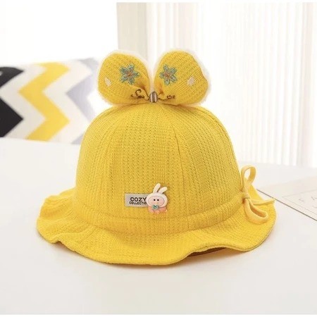 FAST PO COZY BUNNY 3D BUCKET HAT