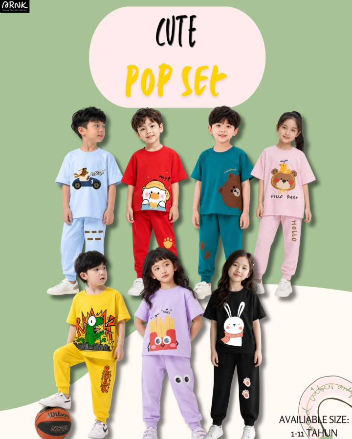 PO CUTE POP SET BY ARNK