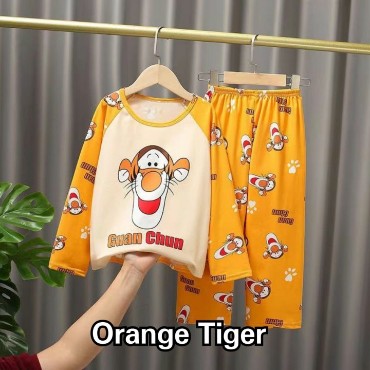 SERI 5 MOOSE PANJANG PANJANG SET PIYAMA ANAK