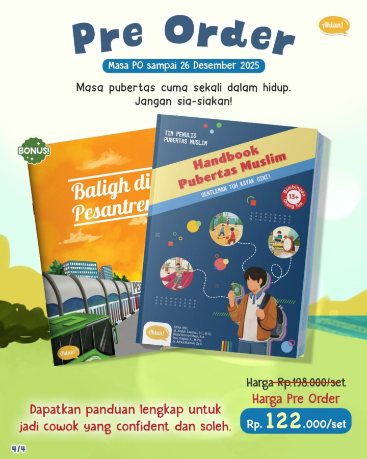 PO PUBERTAS MUSLIM : GENTLEMAN TUH KAYAK GINI!