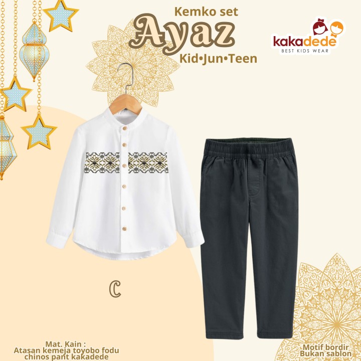 PO KEMKO SET AYAZ (KIDS) BY KAKADEDE