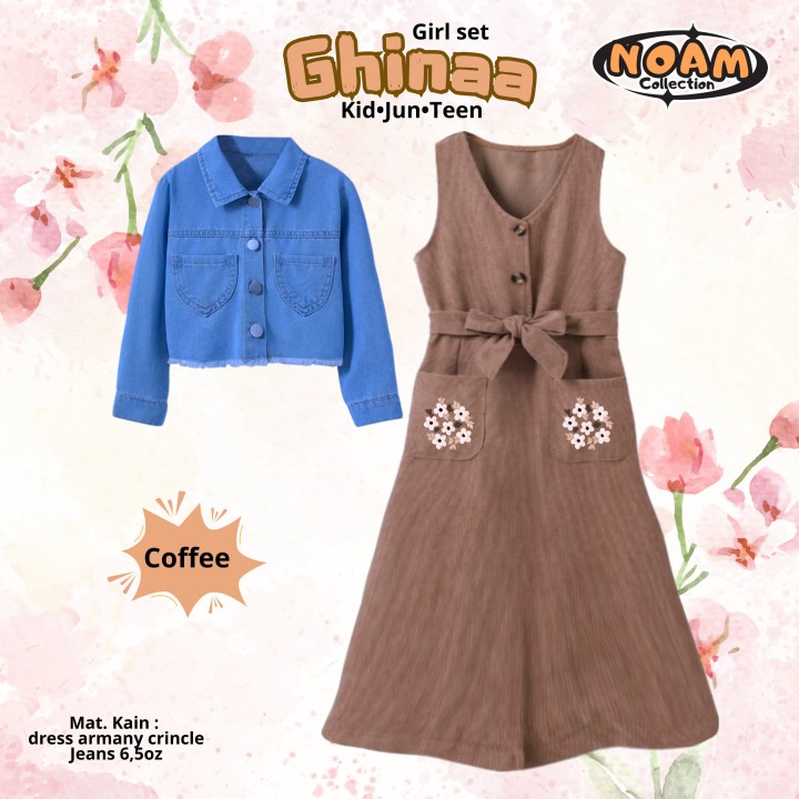 PO GHINAA (KIDS) GIRL SET BY NOAM