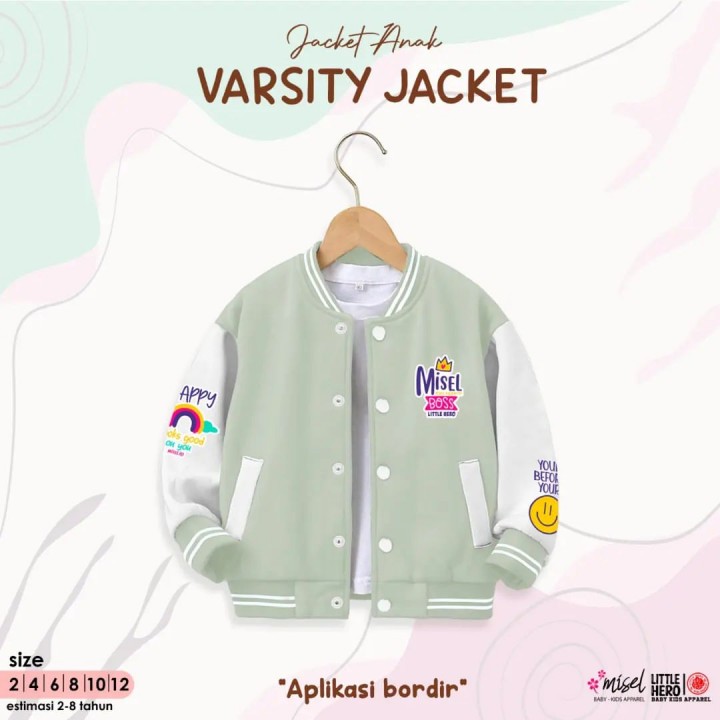 VARSITY JACKET BY LITTLE HERO