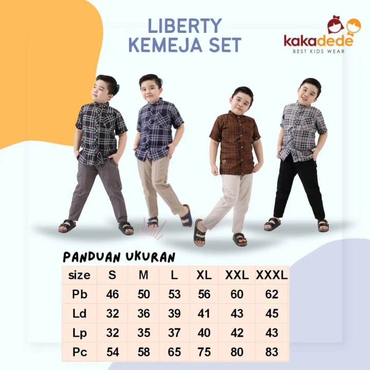 LIBERTY KEMEJA SET BY KAKADEDE
