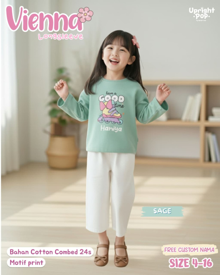PO VIENNA LONGSLEEVE FREE CUSTOM NAME B2 BY UPRIGHT POP UP 