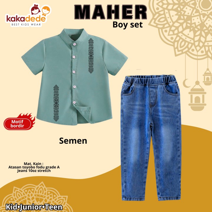 PO MAHER (JUN) BOY SET BY KAKADEDE