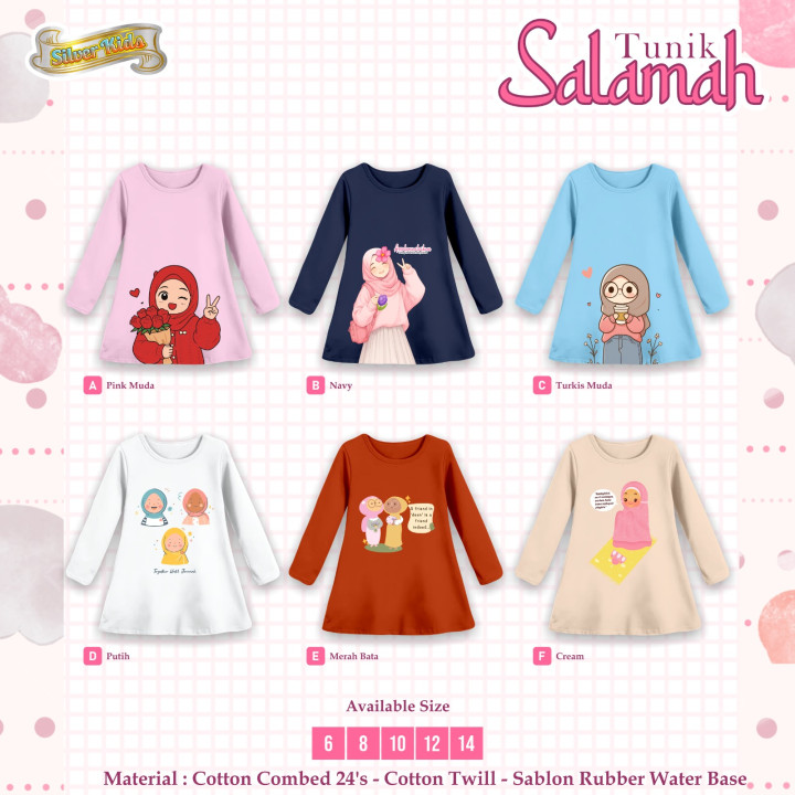 PO TUNIK SALAMAH BY SILVER KIDS