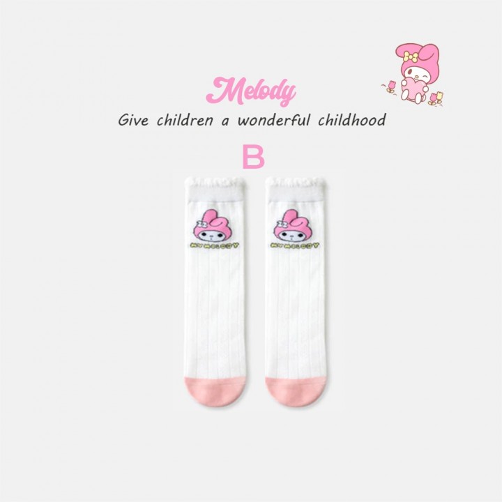 FAST PO MARU COTTON CALF SOCKS - MELODY SERIES