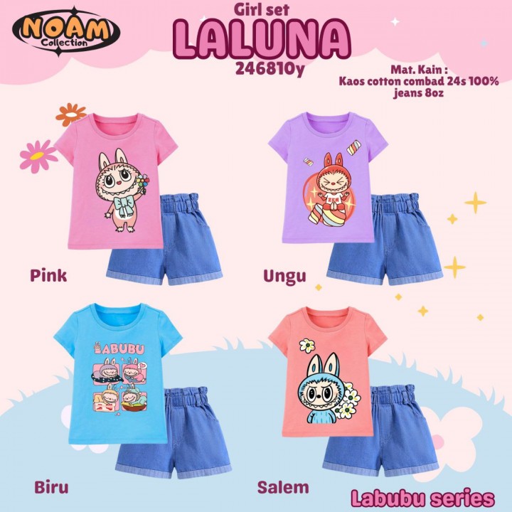 PO LALUNA SET GIRL BY NOAM