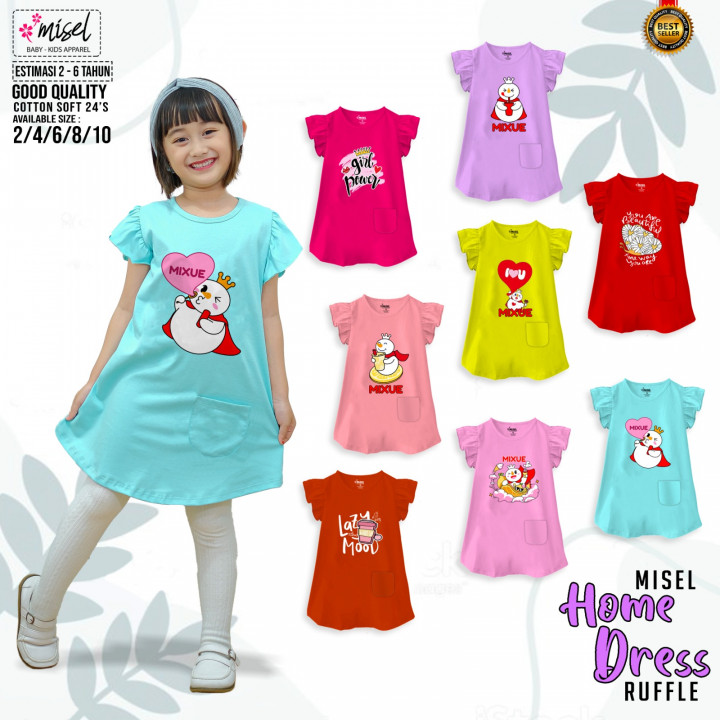 MISEL HOME DRESS RUFFLE