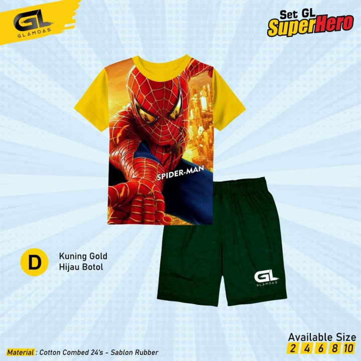 SET GL SUPERHERO BY GLAMOAS