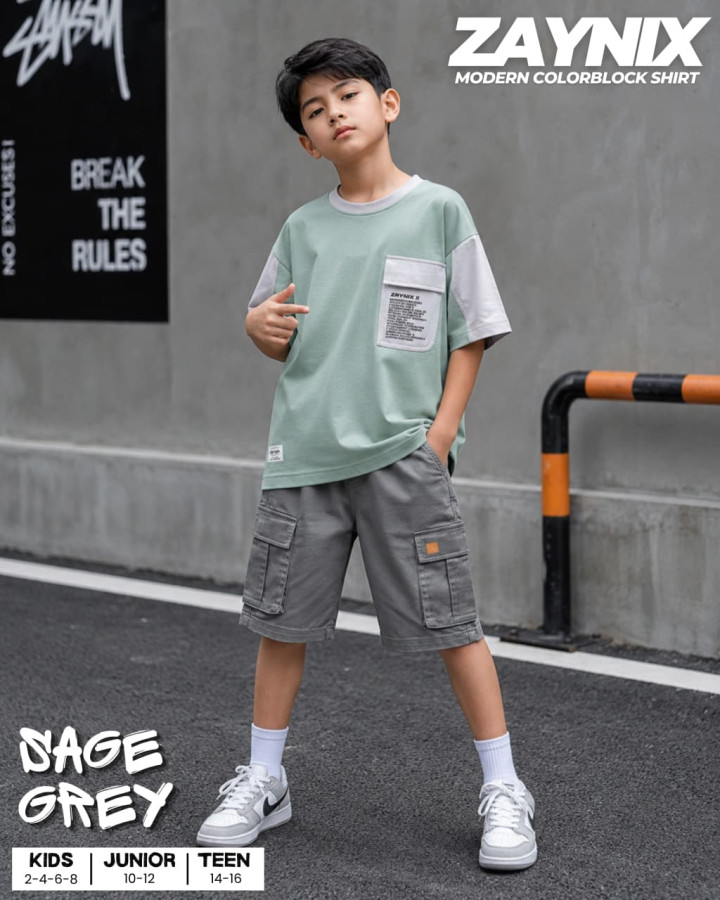 PO ZAYNIX MODERN COLORBLOCK ONESET BY UPRIGHT