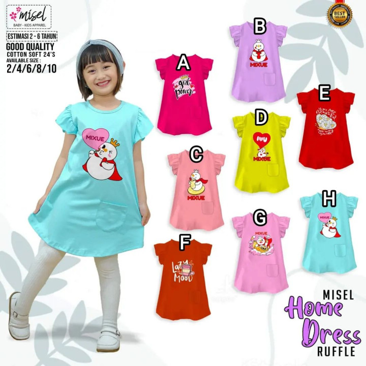 MISEL HOME DRESS RUFFLE