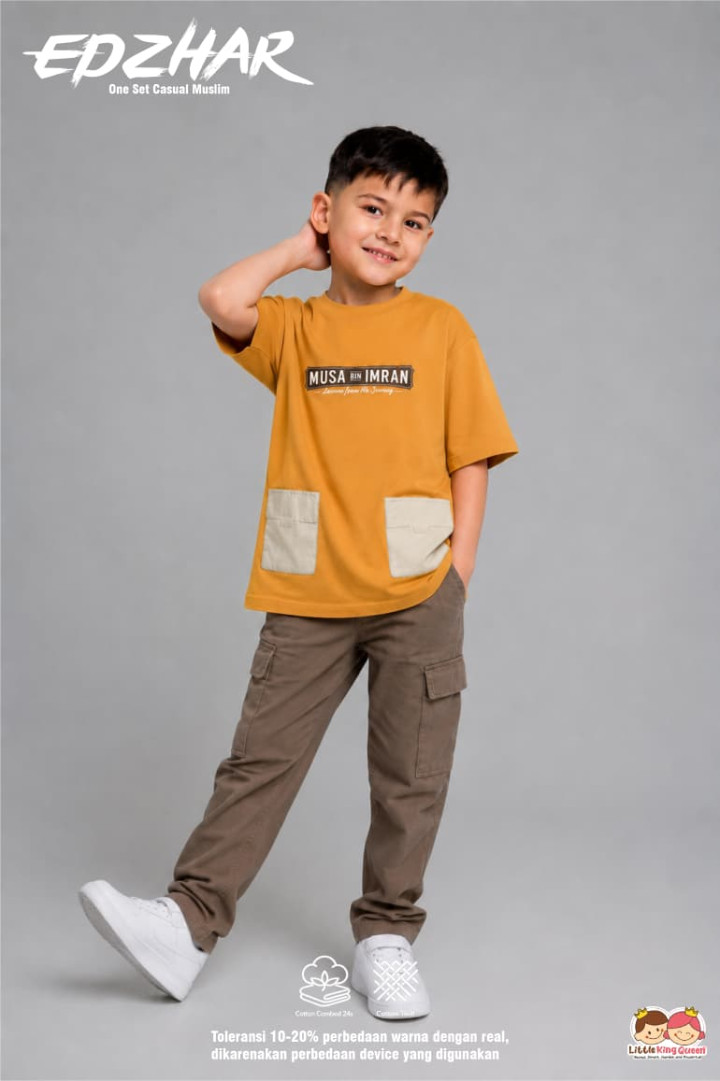 PO ONE SET EDZHAR BY LITTLE KING QUEEN