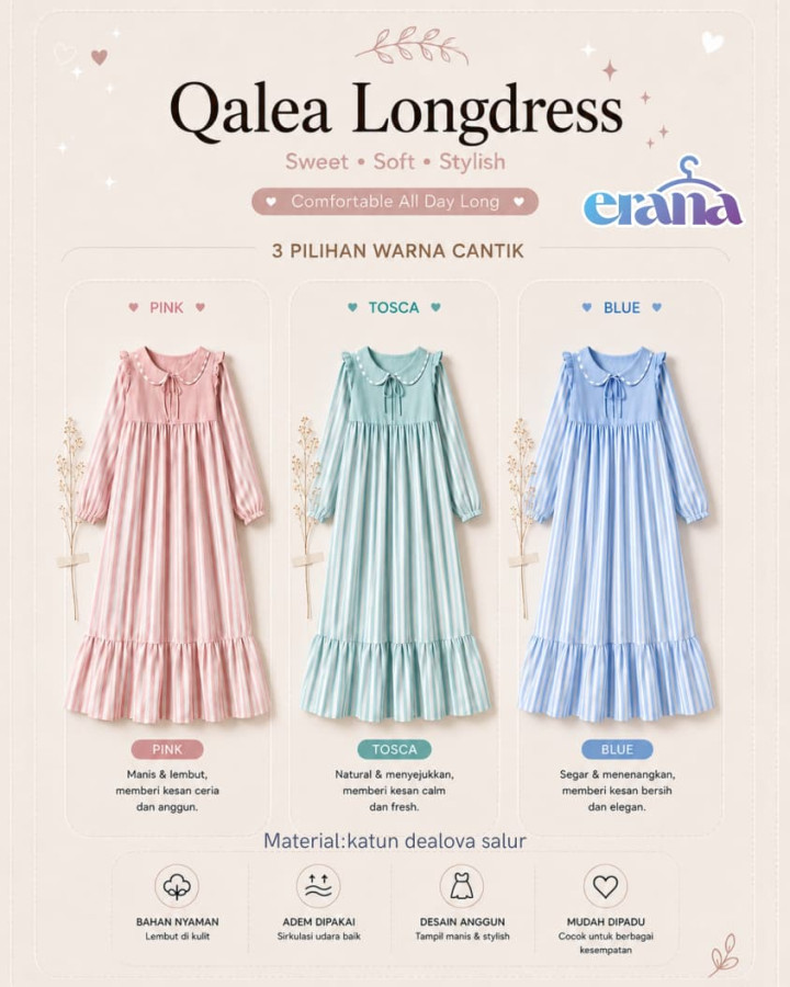 PO QALEA LONGDRESS BY ERENA