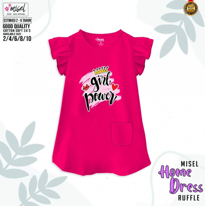 MISEL HOME DRESS RUFFLE