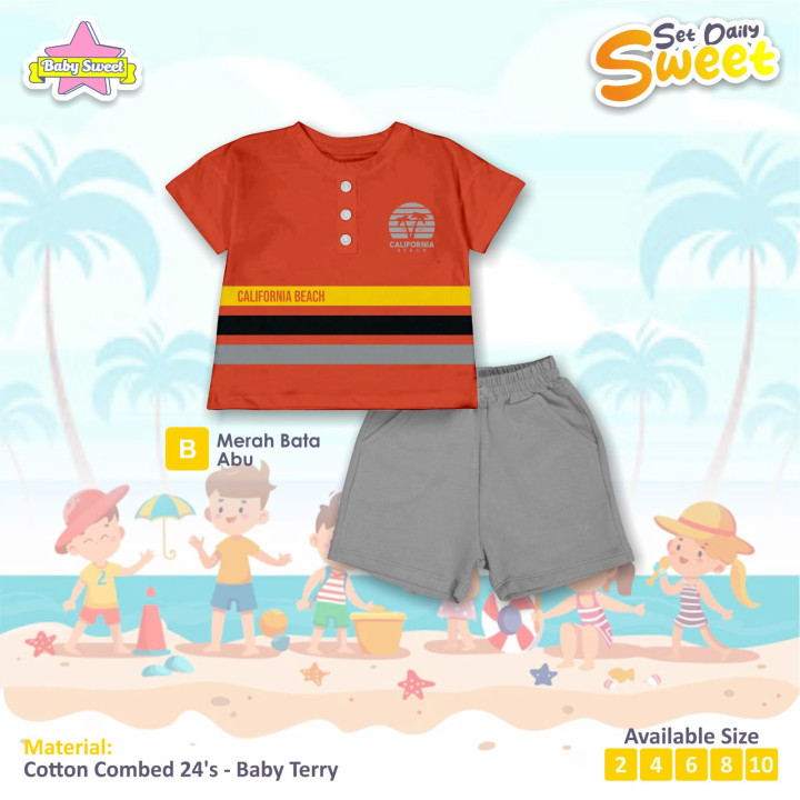 PO SET DAILY SWEET BY BABY SWEET