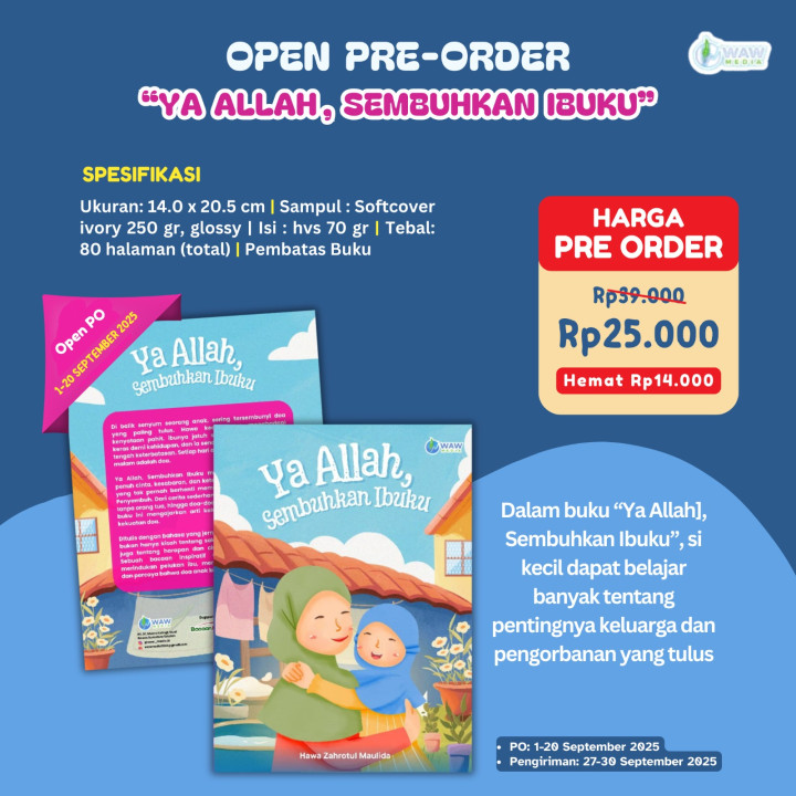 PO BUKU YA ALLAH SEMBUHKAN IBUKU BY WAW MEDIA