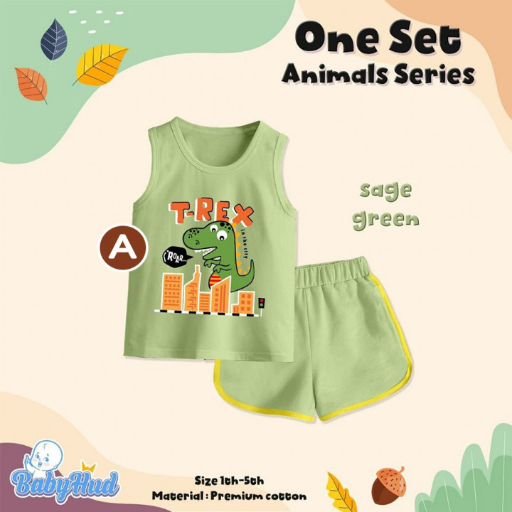 ONE SET ANIMAL SERIES BABY BY BABY HUD