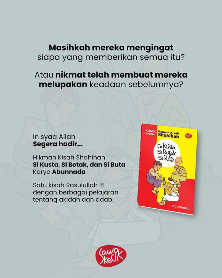 PO PUSTAKA SAWO KECIK, KOMIK INSPIRASI ANAK KARYA ABUNNADA