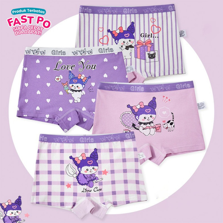 FAST PO SHIZUKA GIRL UNDERWEAR (KUROMI SERIES)