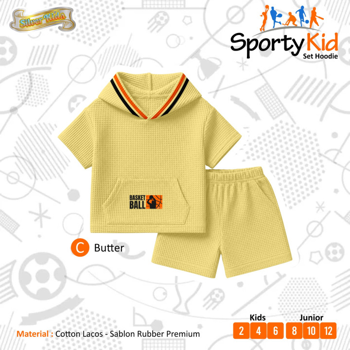 PO SET HOODIE SPORTY KIDS BOY BY SILVERKIDS