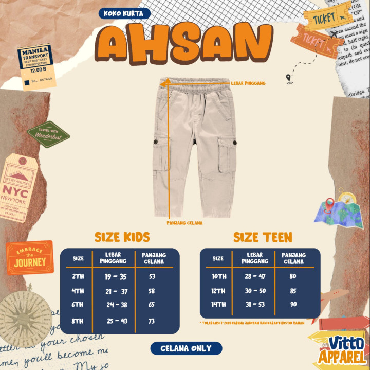 PO AHSAN PANTS BY VITTO