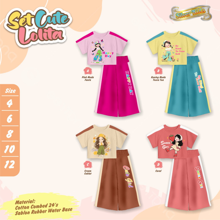 PO SET CUTE LOLITA BY SILVER KIDS