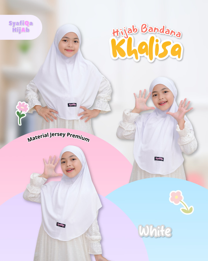 FAST PO KHALISA HIJAB BANDANA BY SYAFIQA