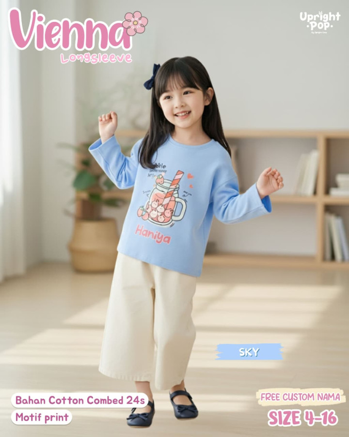 PO VIENNA LONGSLEEVE FREE CUSTOM NAME B2 BY UPRIGHT POP UP 