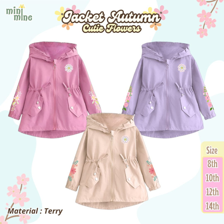 PO JACKET AUTUMN CUTIE FLOWER BY MINIMINE