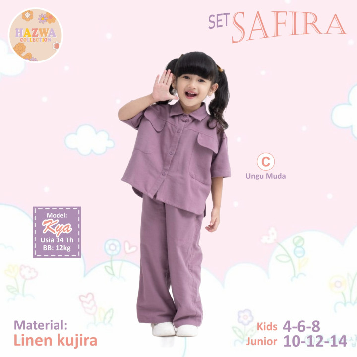 PO SET SAFIRA BY HAZWA