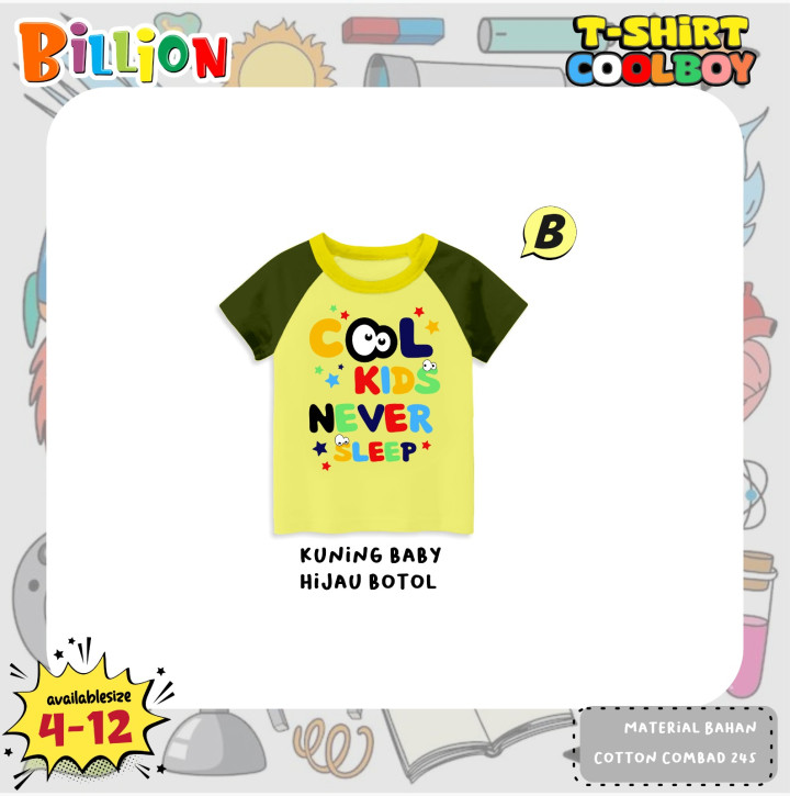 PO TSHIRT COOLBOY BY BILLION