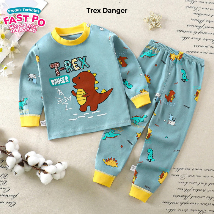 FAST PO HAPPY NAP TODDLER PAJAMAS