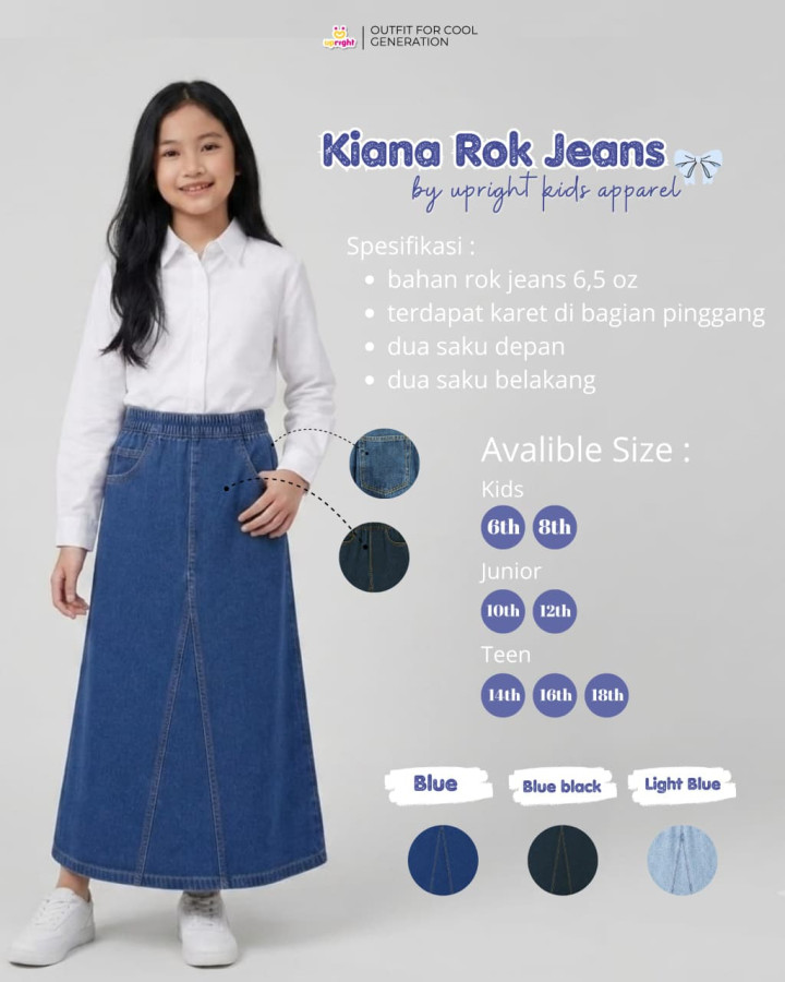 PO KIANA ROK JEANS BY UPRIGHT