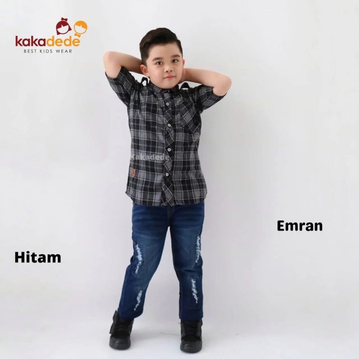 EMRAN KEMEJA FLANEL BY KAKADEDE