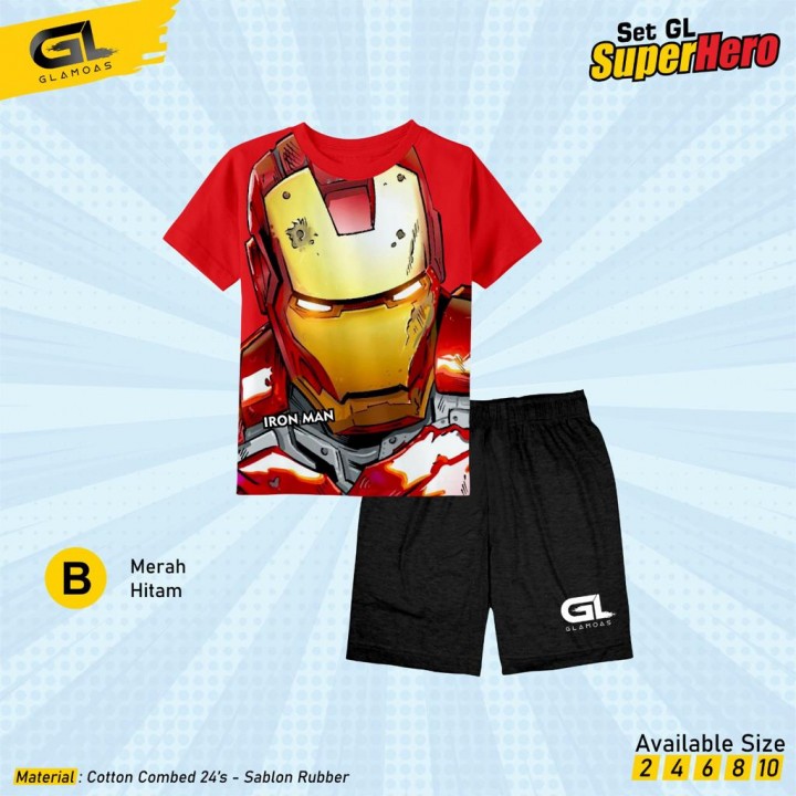 SET GL SUPERHERO BY GLAMOAS