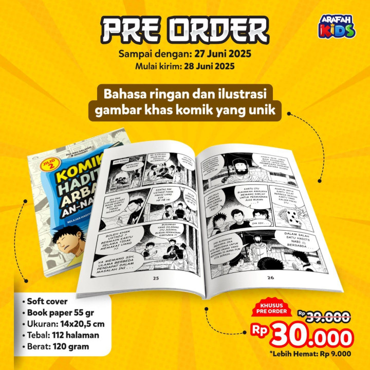 PO KOMIK HADITS ARBAIN AN-NAWAWI JILID 2