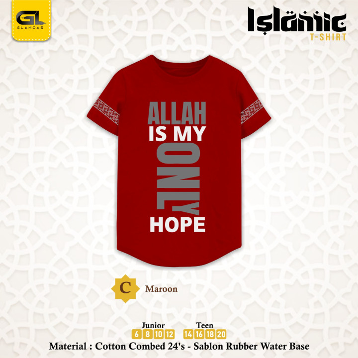 PO ISLAMIC TSHIRT BY GLAMOAS