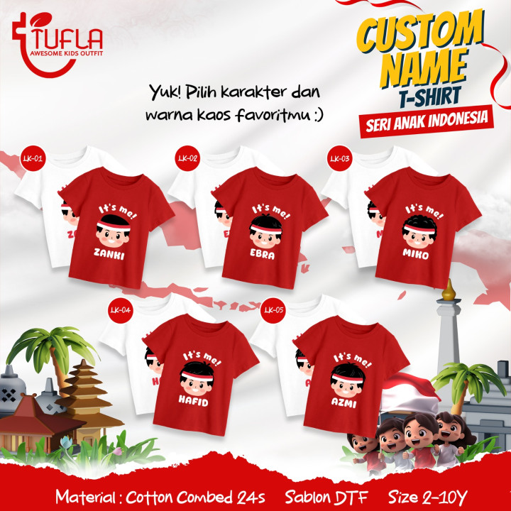 SABLON KEMERDEKAAN SERI ANAK INDONESIA