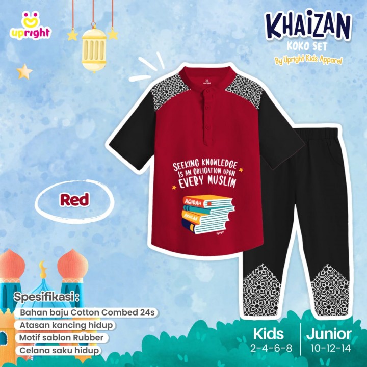 PO KHAIZAN KOKO SET BY UPRIGHT KIDS