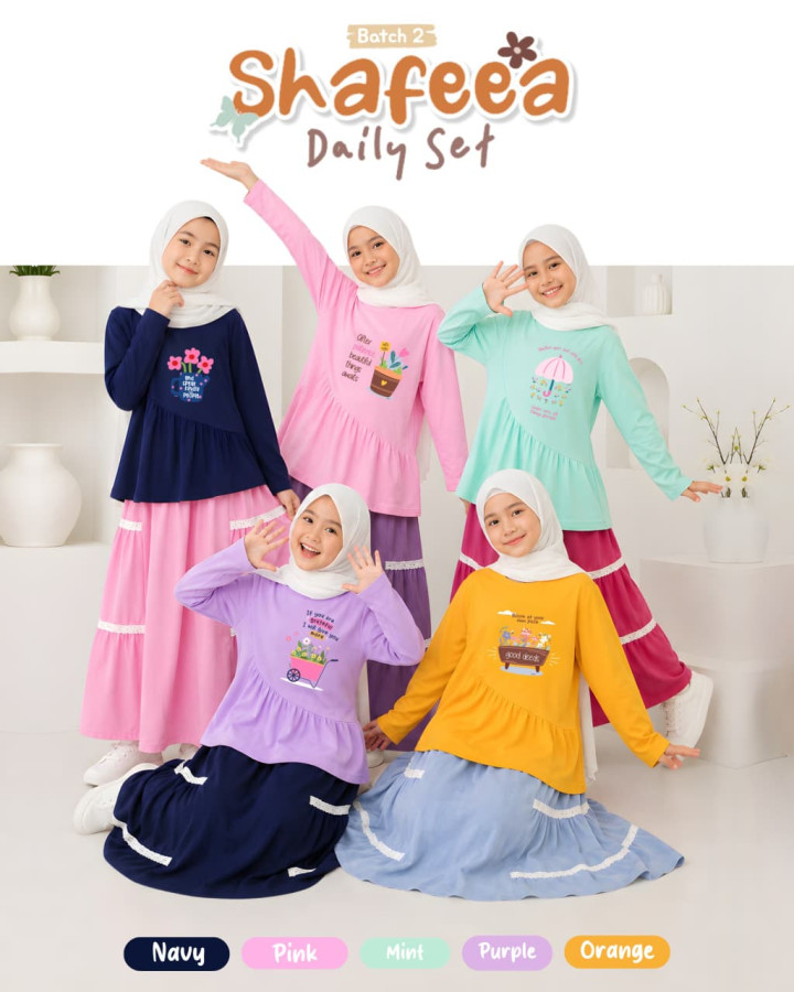PO SHAFEEA DAILY SET BATCH 2 BY UPRIGHT