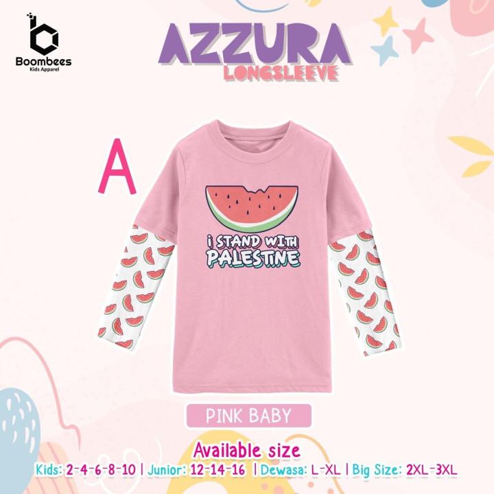 PO AZZURA LONGSLEEVE BY BOOMBEES